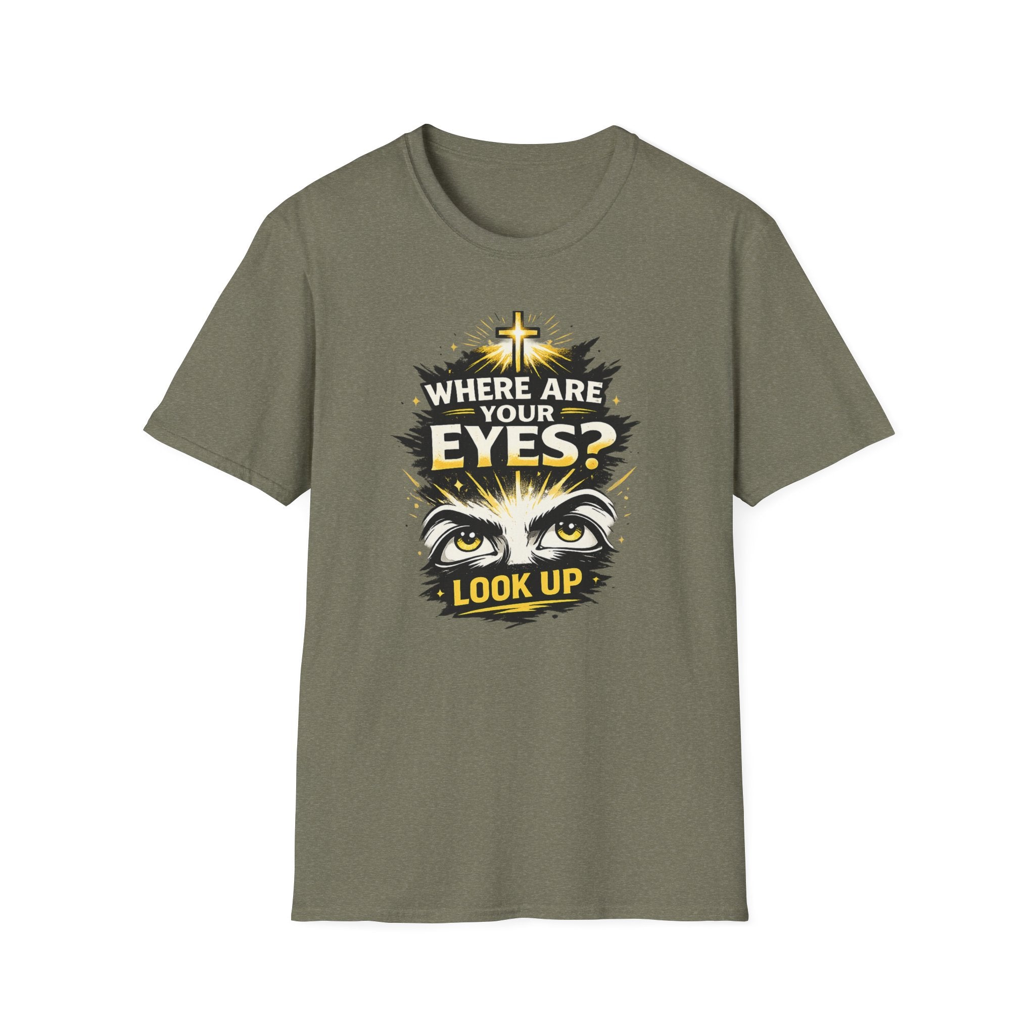 Look Up" Christian Faith Graphic Tee