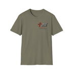TILT Faithwear T-Shirt — "Walk in The Living Truth" Christian Tee