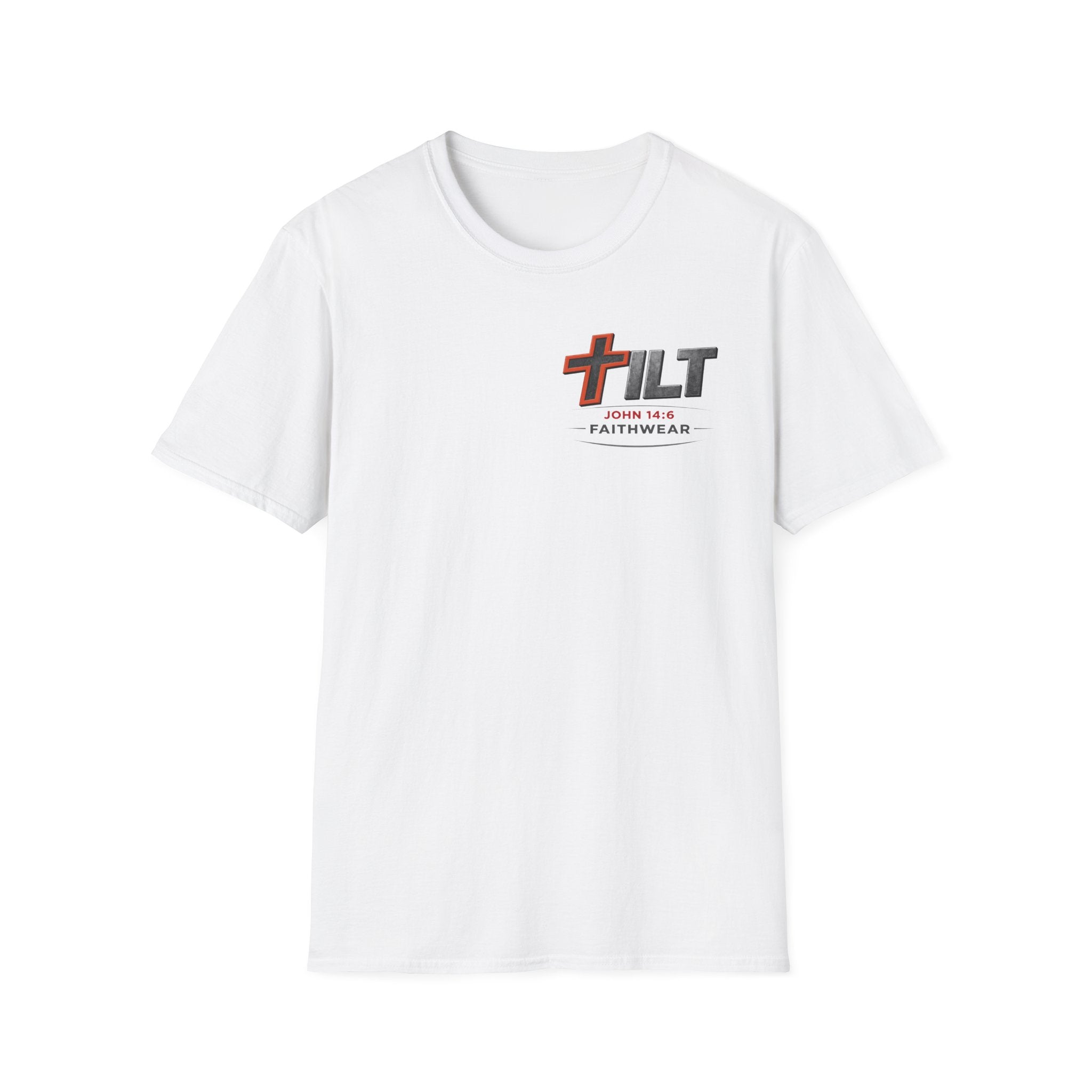 TILT Faithwear T-Shirt — "Walk in The Living Truth" Christian Tee