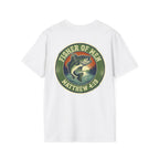 Fisher of Men T-Shirt – Matthew 4:19 Bass Fishing Christian Tee