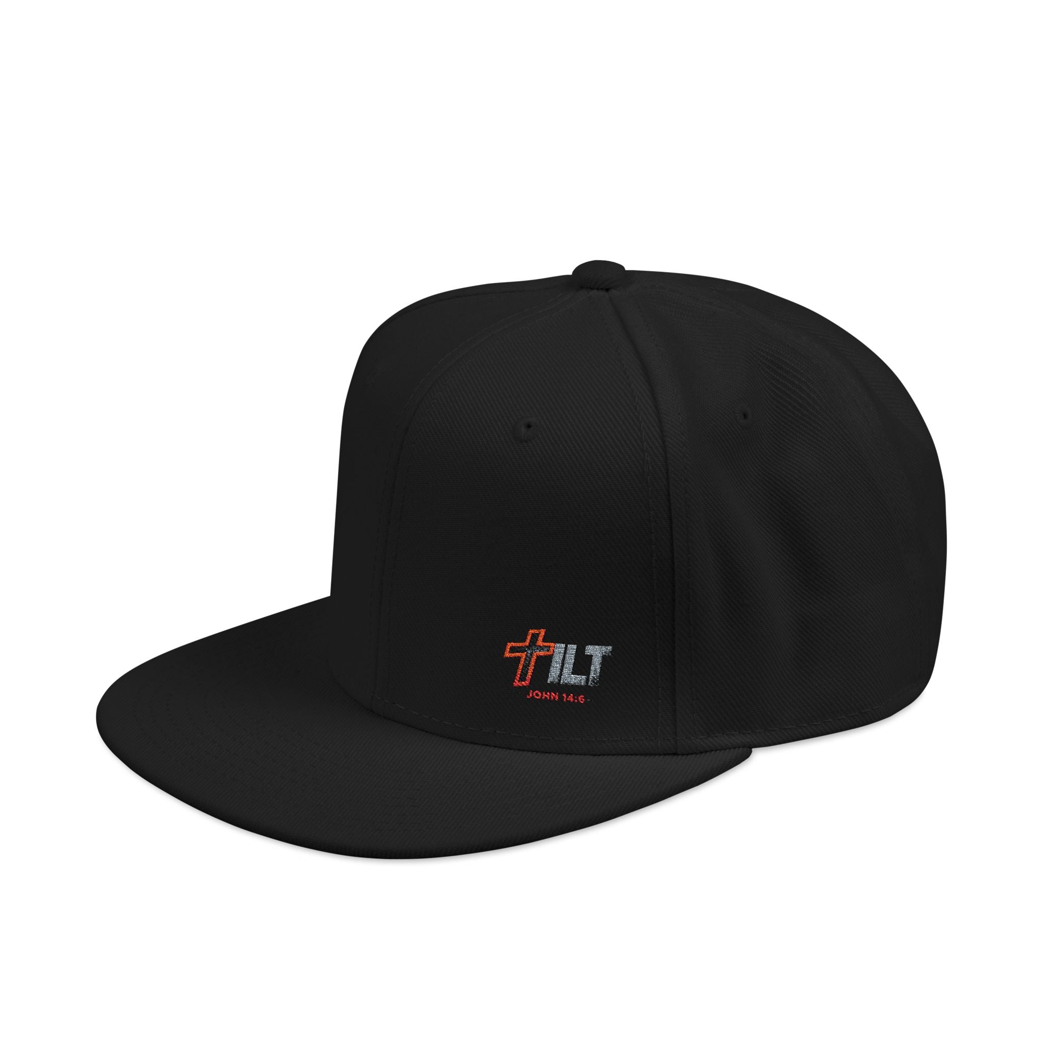 Embroidered Cross & 4T Snapback Hat — Christian Baby Milestone Cap