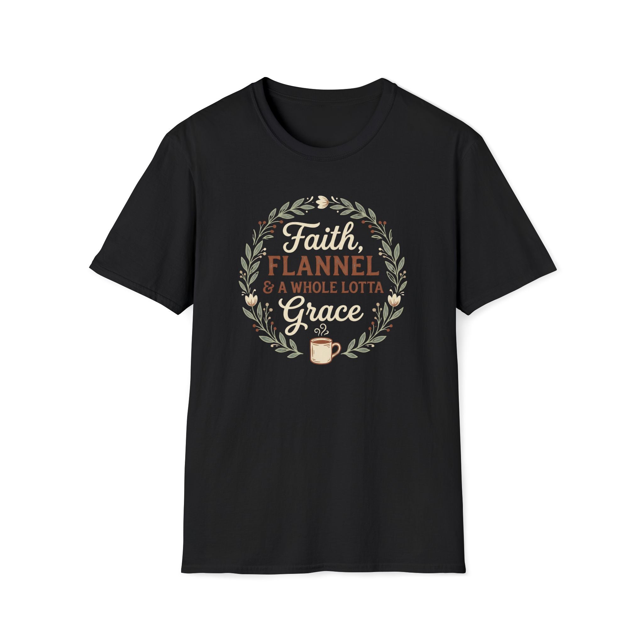 Faith, Flannel, and Grace T-Shirt