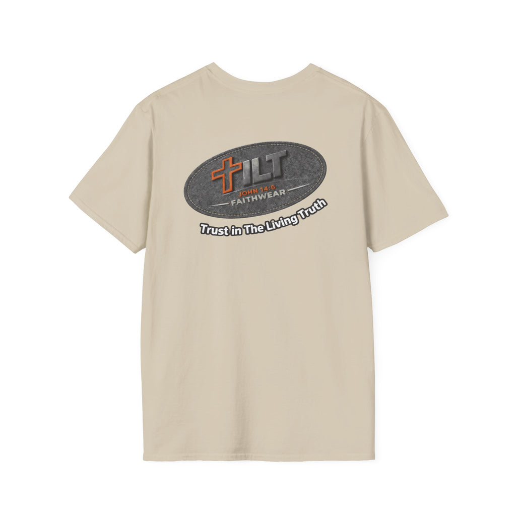 Christian Faith T-Shirt — "TILT Faithwear: Walk in the Living Truth"
