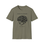 Helmet of Salvation T-Shirt — Christian Faith Bicycle Helmet Graphic (Ephesians 6:17)