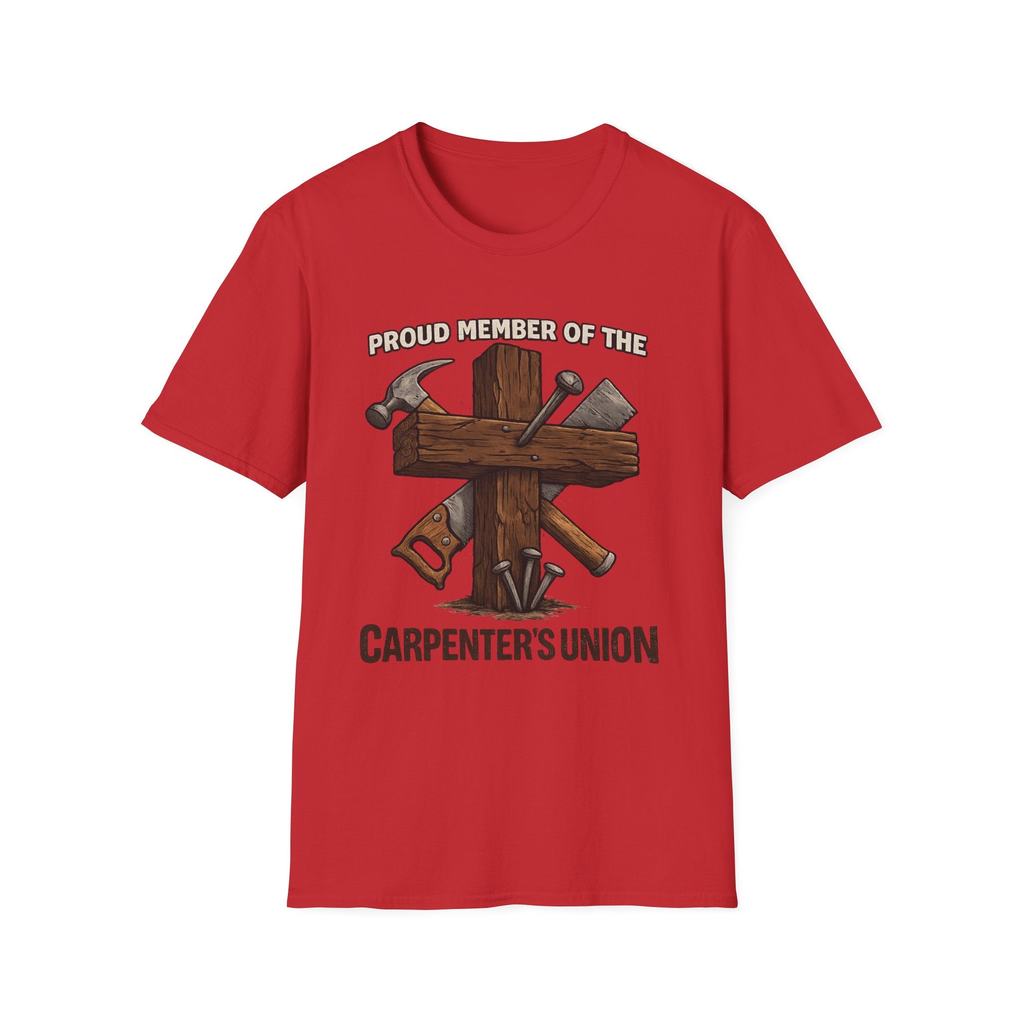 Carpenter's Union T-Shirt – Proud Member Graphic Tee