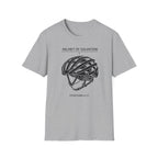 Helmet of Salvation T-Shirt — Christian Faith Bicycle Helmet Graphic (Ephesians 6:17)