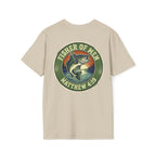 Fisher of Men T-Shirt – Matthew 4:19 Bass Fishing Christian Tee