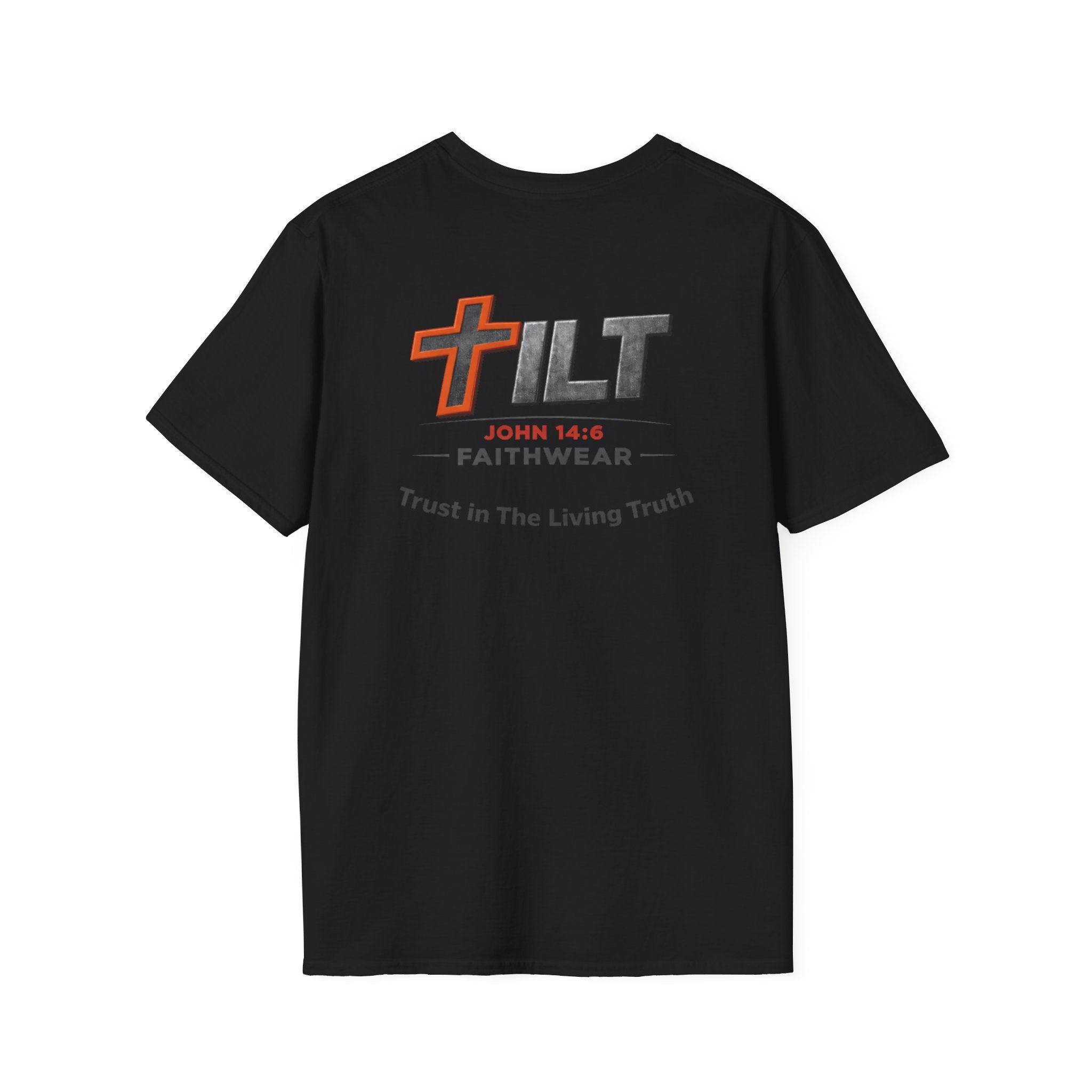 TILT Faithwear T-Shirt — "Walk in The Living Truth" Christian Tee