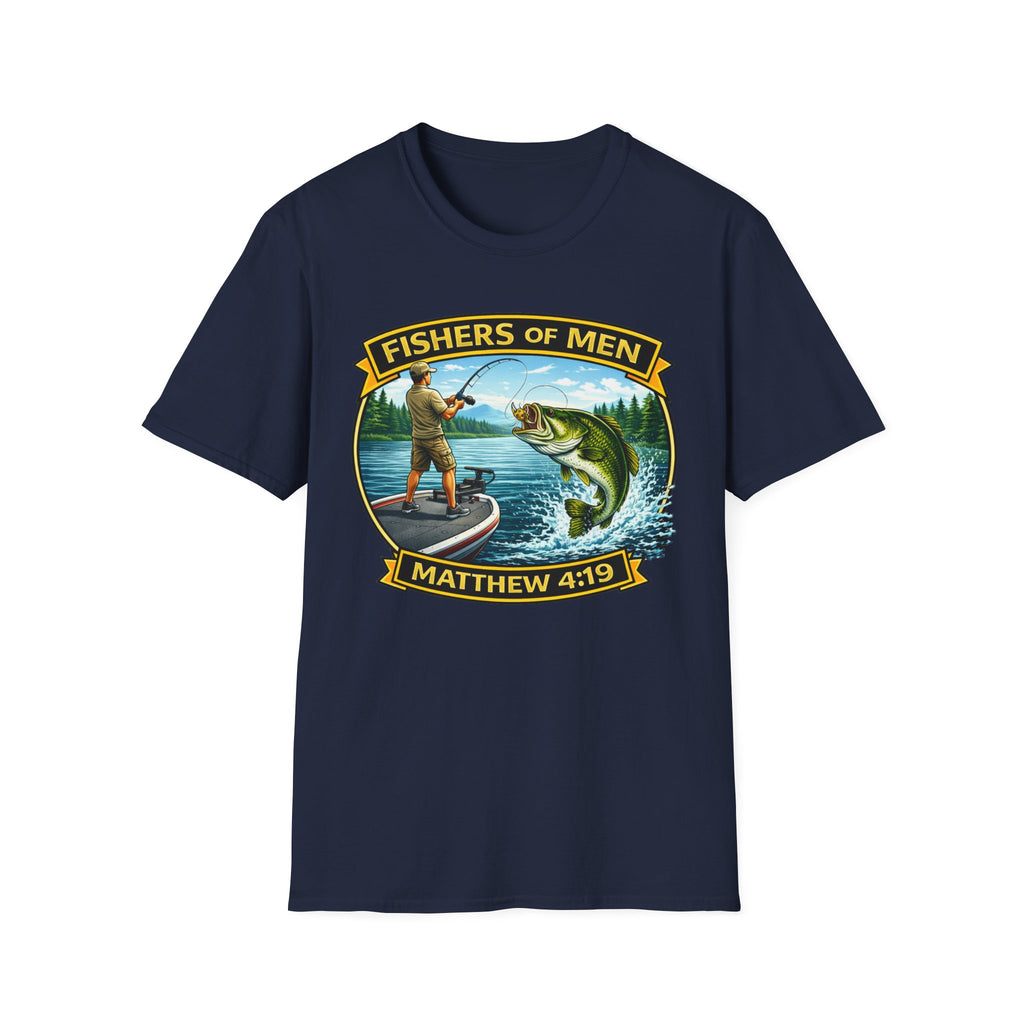 Fishers of Men Bass Fishing T-Shirt