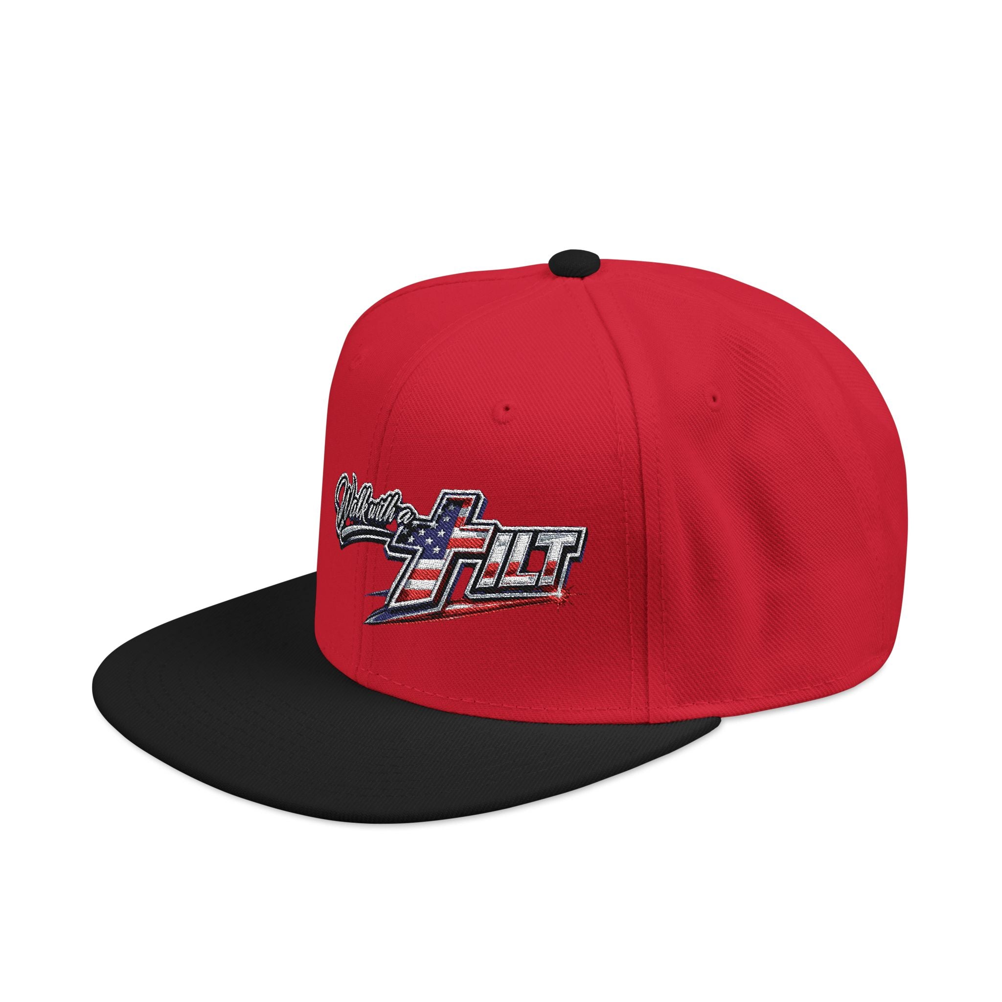 Snapback (Embroidery) Walk with a Tilt