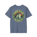 Fisher of Men T-Shirt – Matthew 4:19 Bass Fishing Christian Tee
