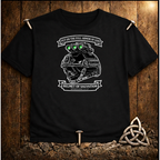 Helmet of Salvation T-Shirt — Christian Military Helmet Design (Ephesians 6:17)