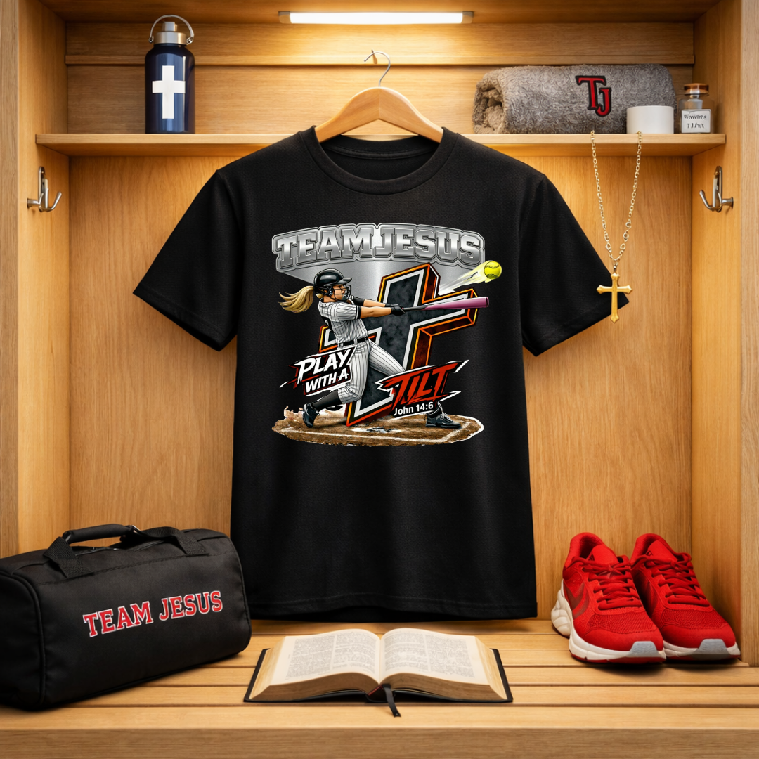 Team Jesus Softball T-Shirt