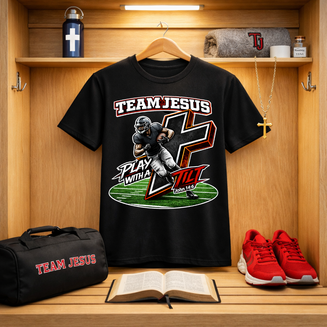Team Jesus Football T-Shirt