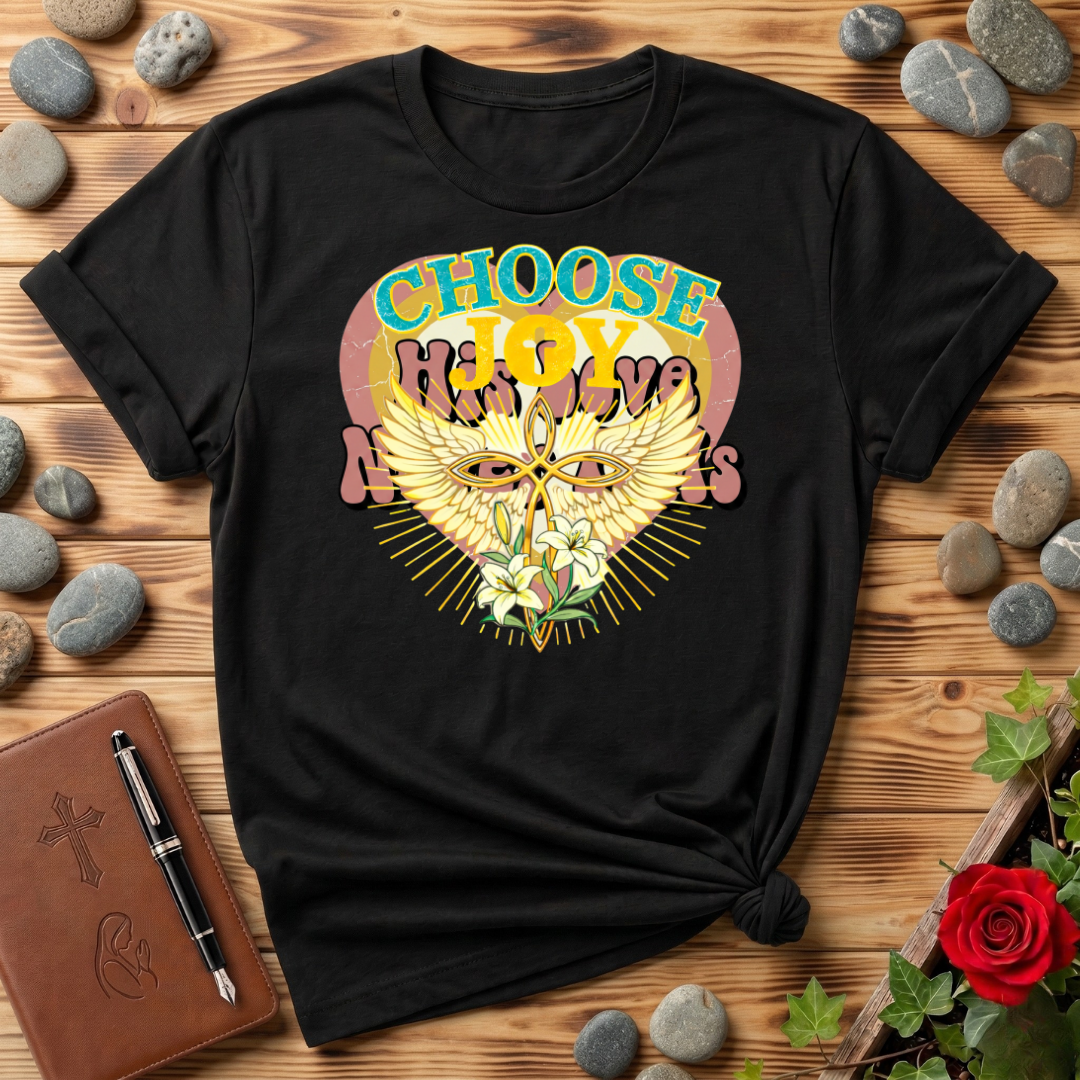 Choose Joy Cross T-Shirt