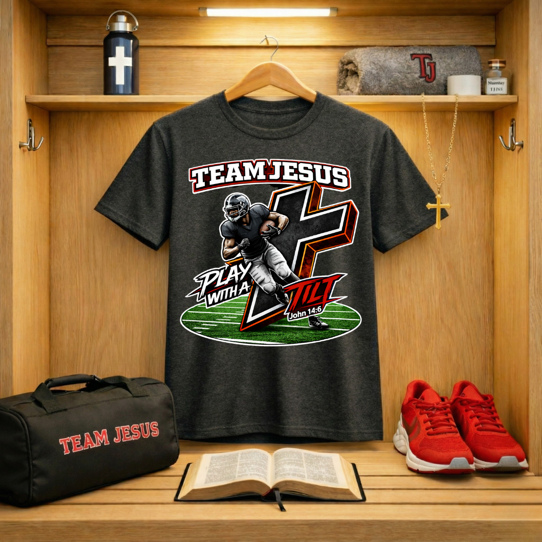 Team Jesus Football T-Shirt