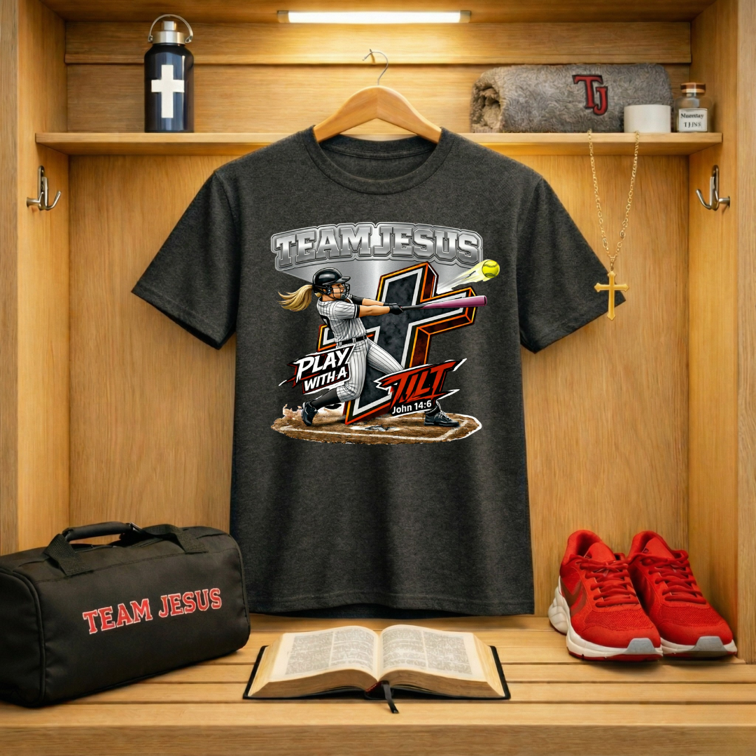 Team Jesus Softball T-Shirt