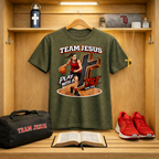 Team Jesus Girls Basketball T-Shirt