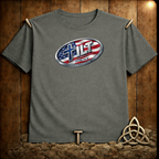 TILT Oval American Flag T-Shirt