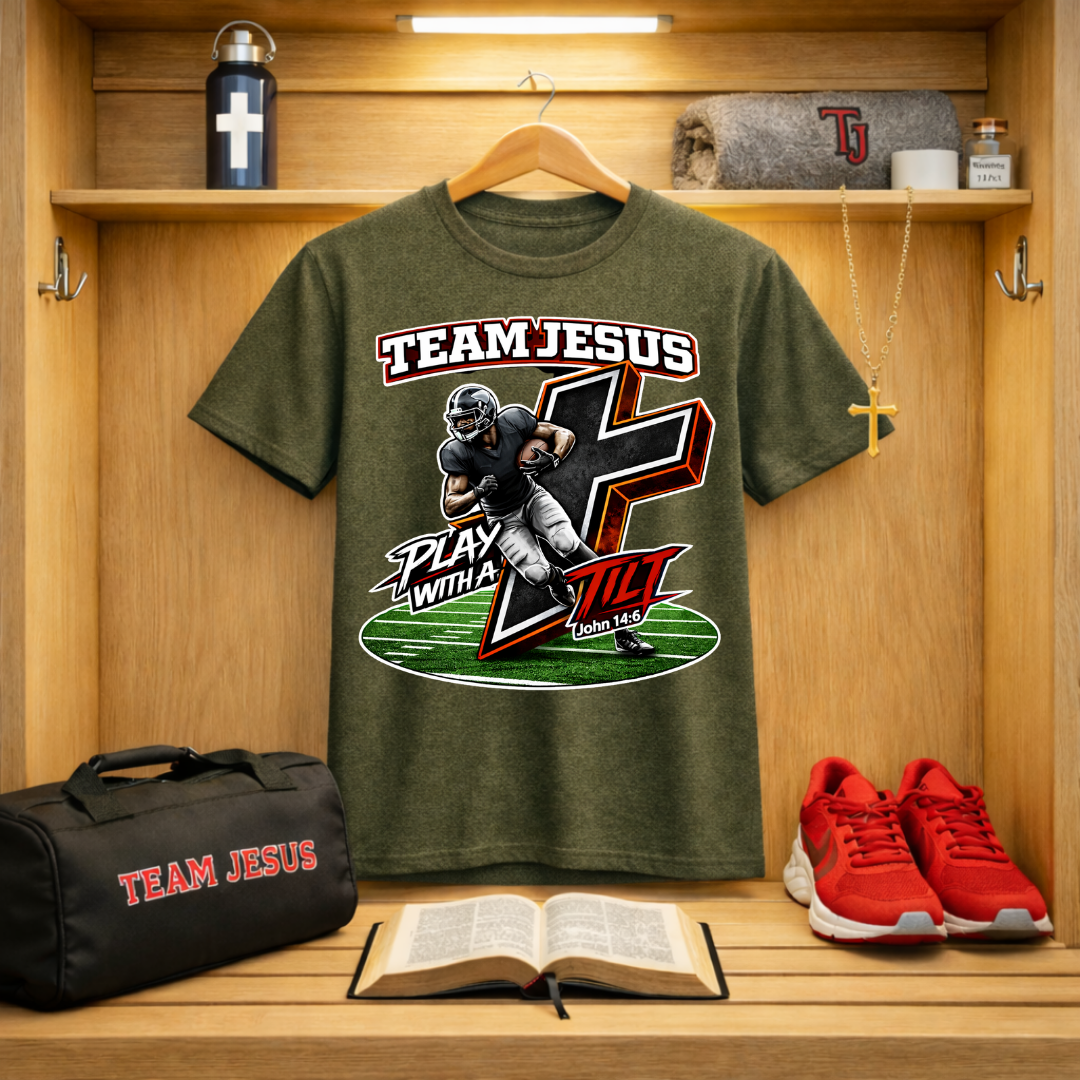 Team Jesus Football T-Shirt