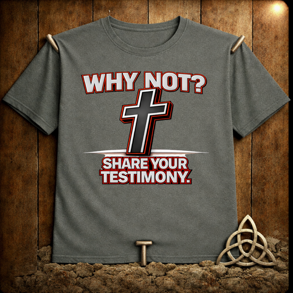 WHY Not Share your Testimony T-Shirt
