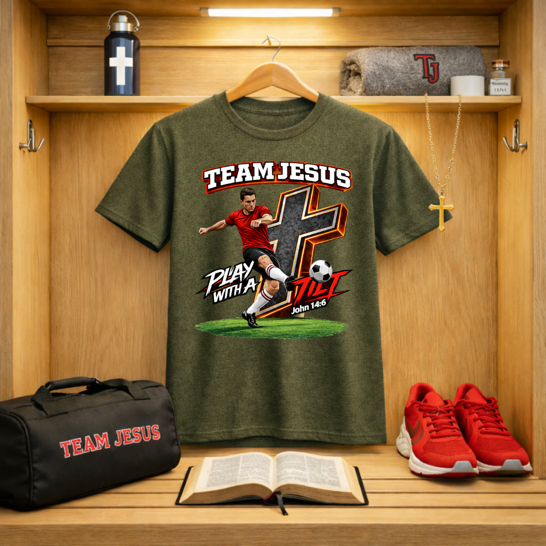 Team Jesus Soccer T-Shirt