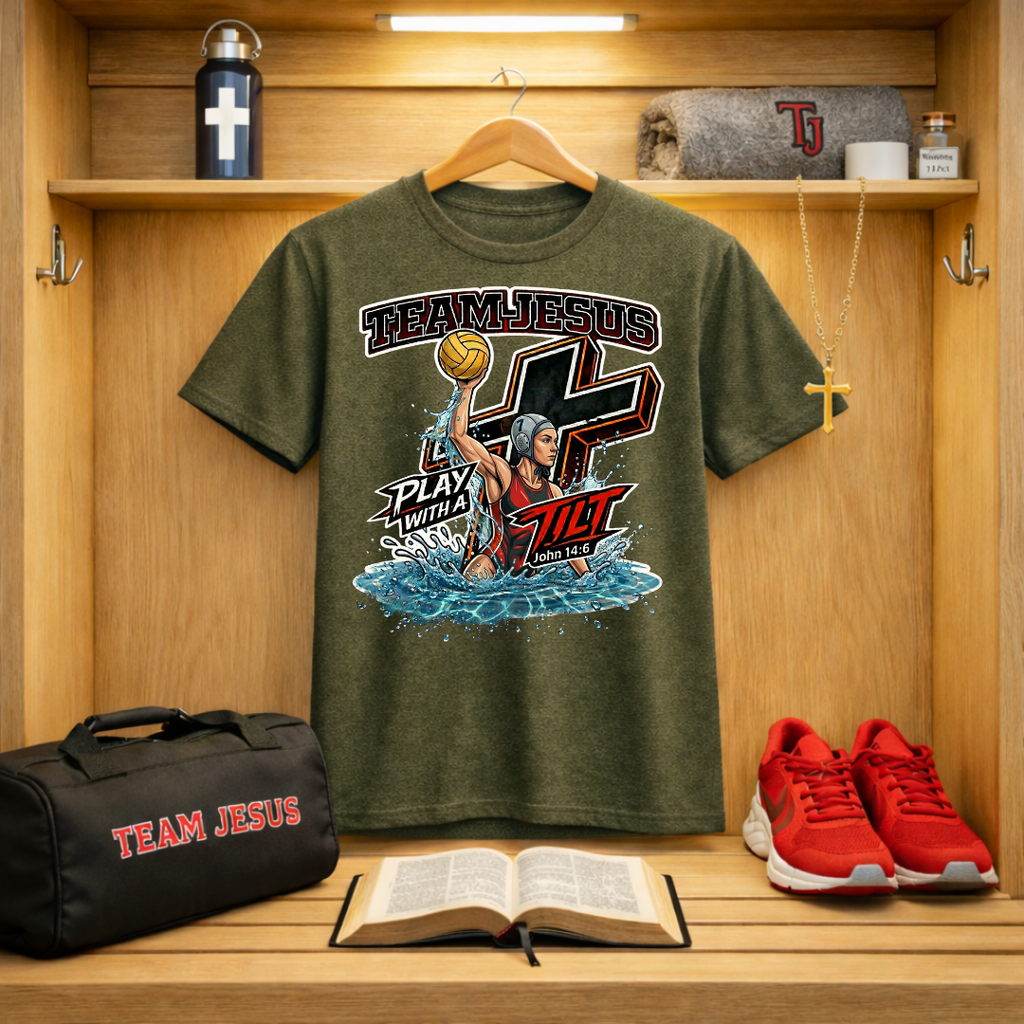 Team Jesus Female Water Polo T-Shirt