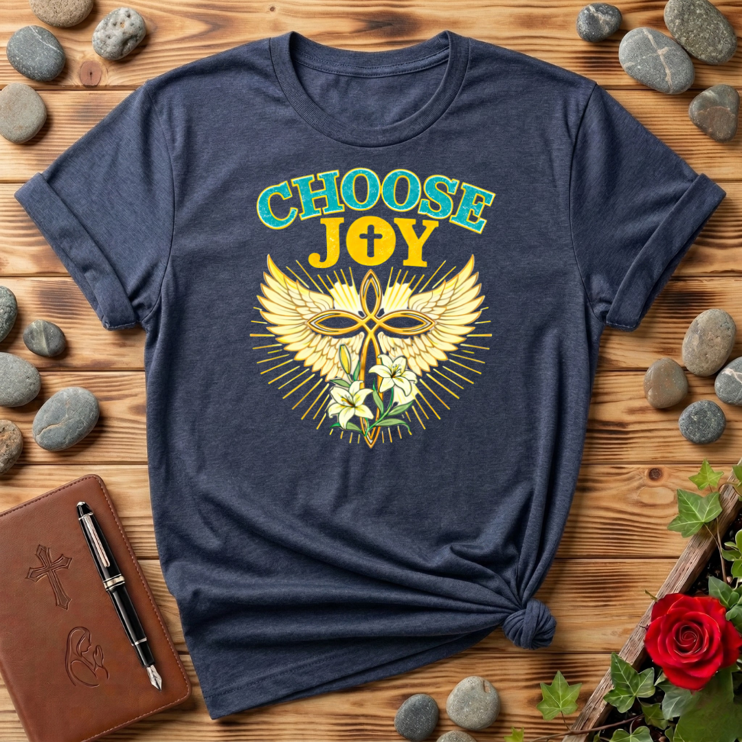 Choose Joy Cross T-Shirt