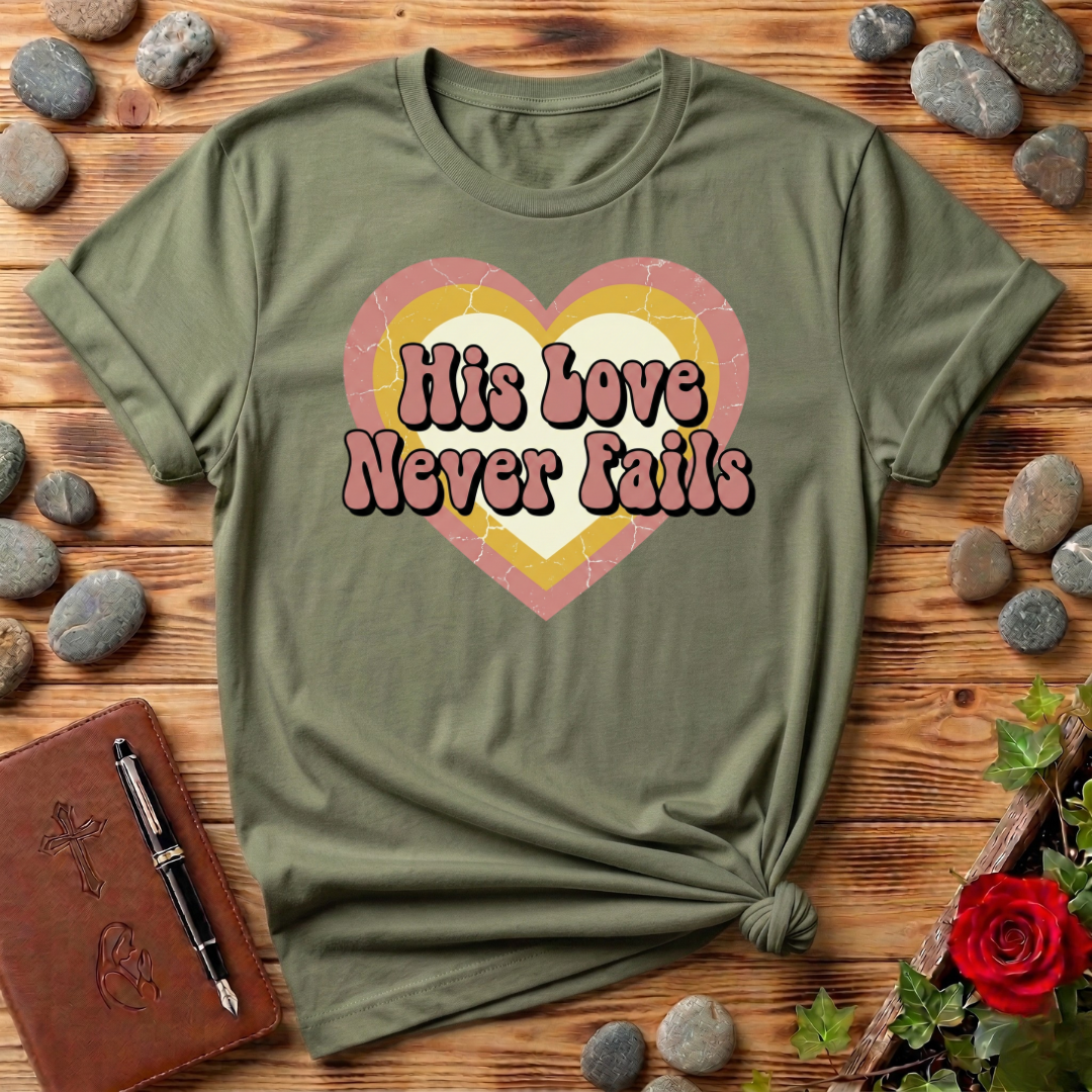 His Love Never Fails T-Shirt
