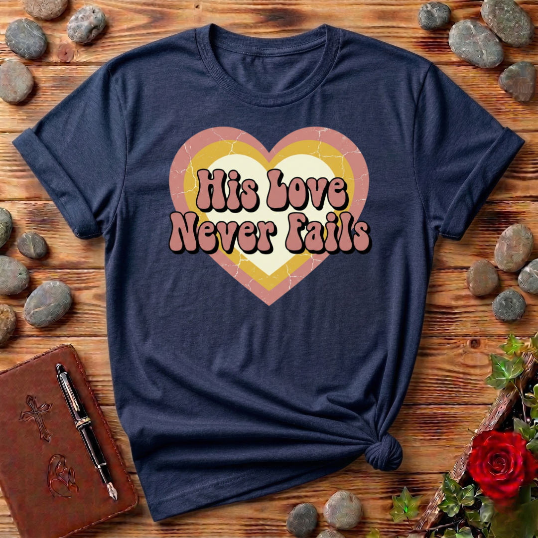 His Love Never Fails T-Shirt
