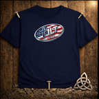 TILT Oval American Flag T-Shirt