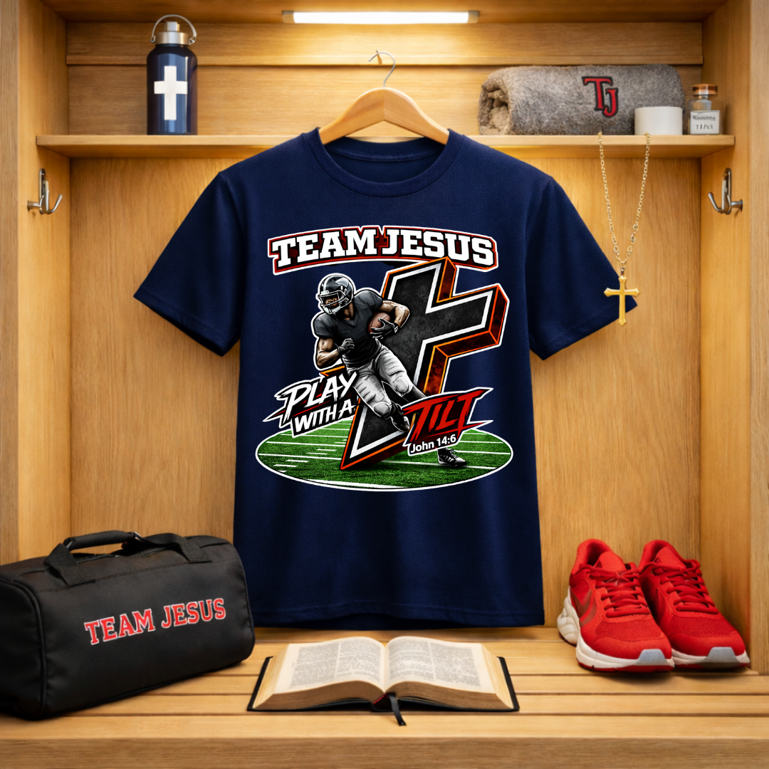 Team Jesus Football T-Shirt