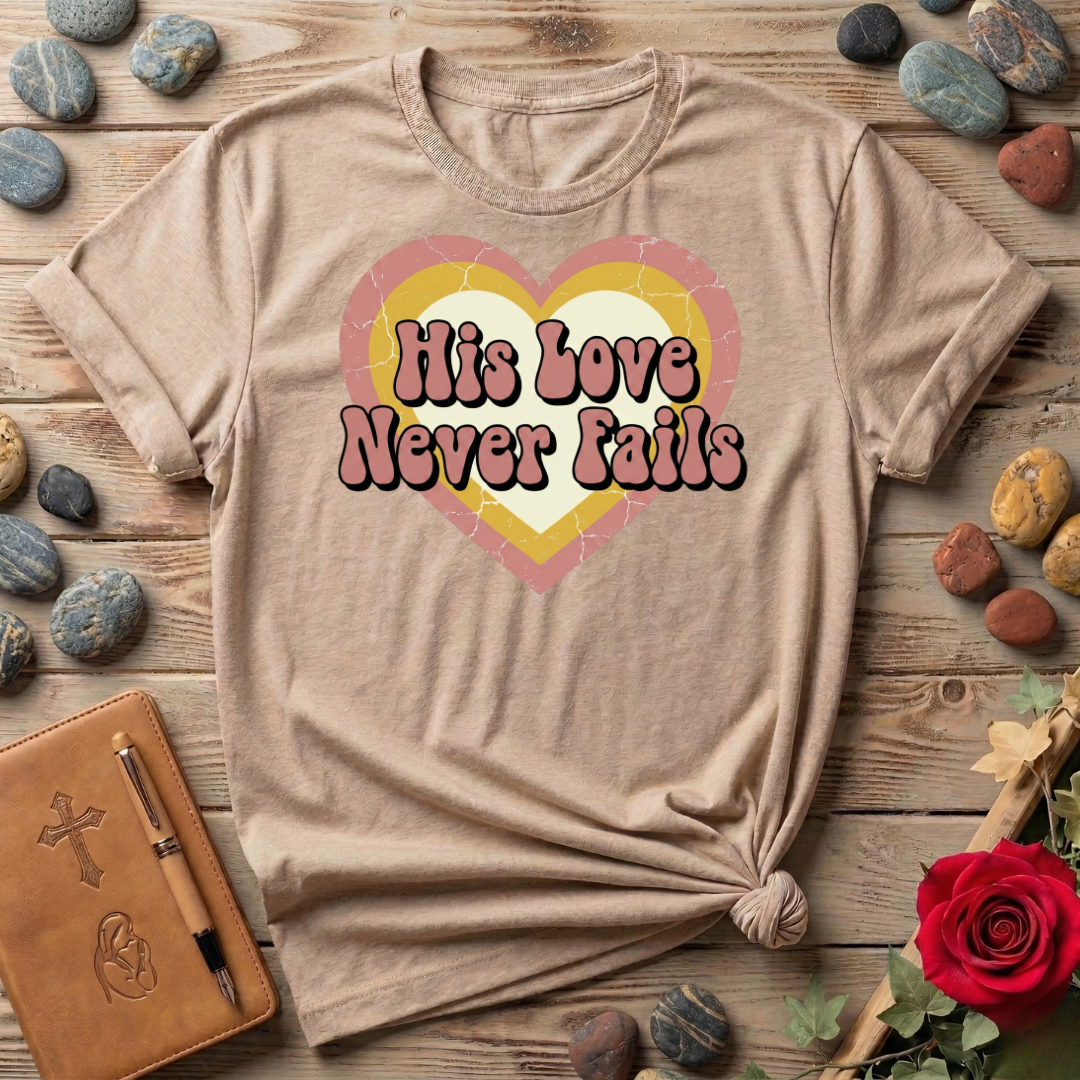 His Love Never Fails T-Shirt