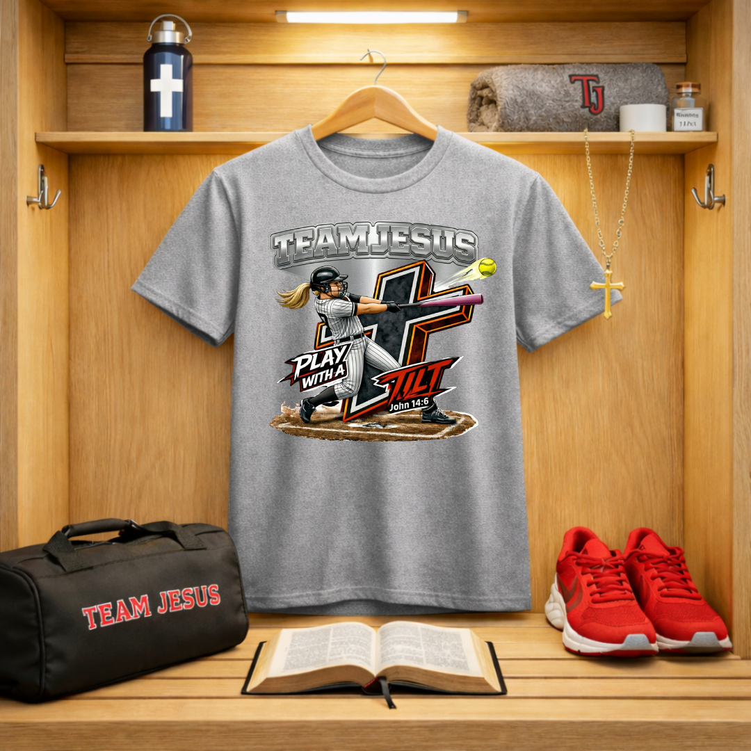Team Jesus Softball T-Shirt