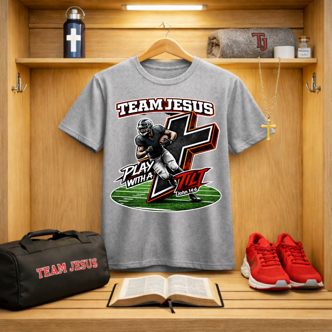 Team Jesus Football T-Shirt