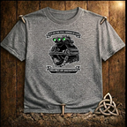 Helmet of Salvation T-Shirt — Christian Military Helmet Design (Ephesians 6:17)