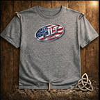 TILT Oval American Flag T-Shirt