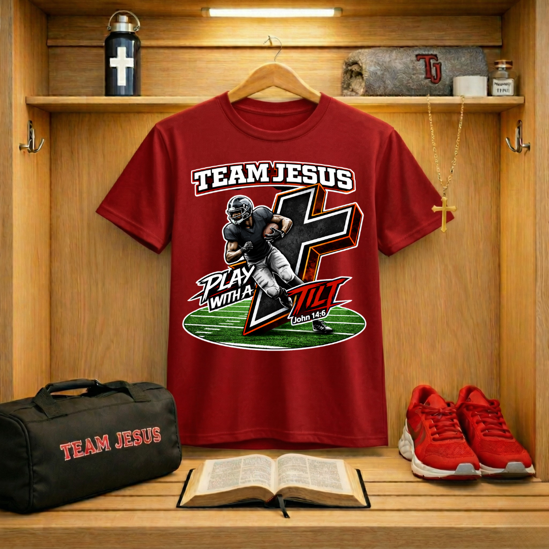 Team Jesus Football T-Shirt