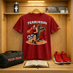 Team Jesus Girls Basketball T-Shirt
