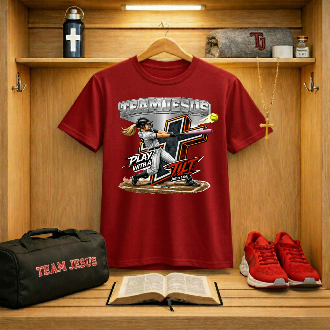 Team Jesus Softball T-Shirt