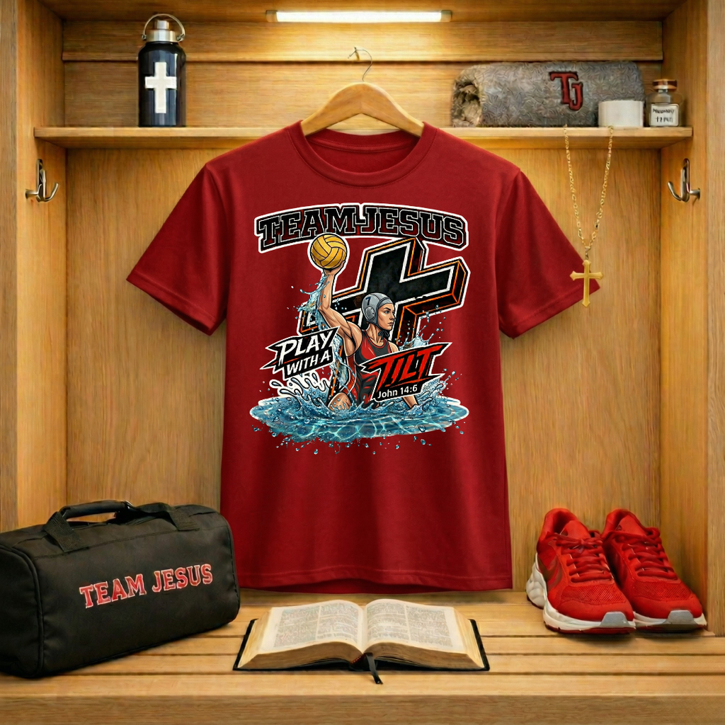 Team Jesus Female Water Polo T-Shirt