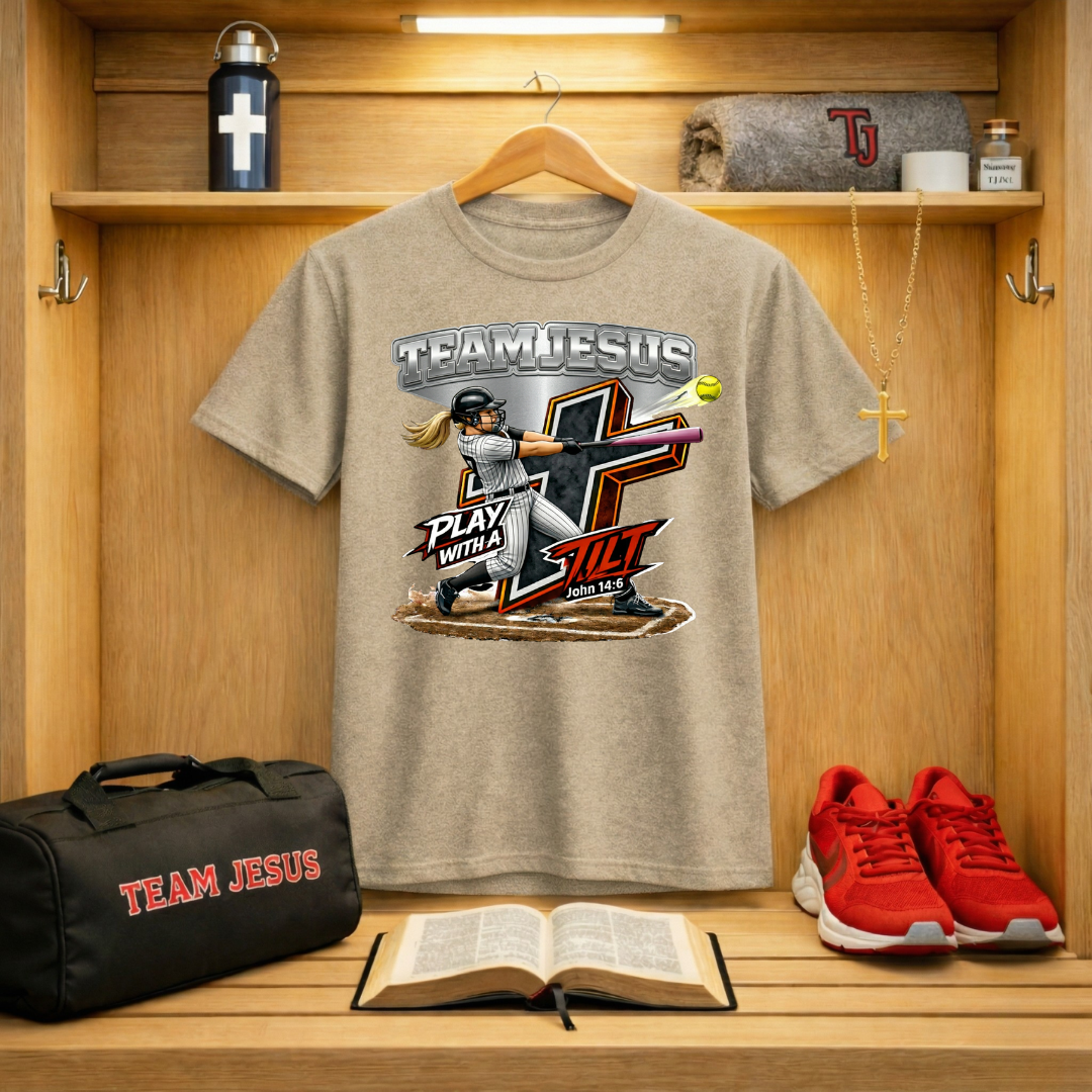 Team Jesus Softball T-Shirt