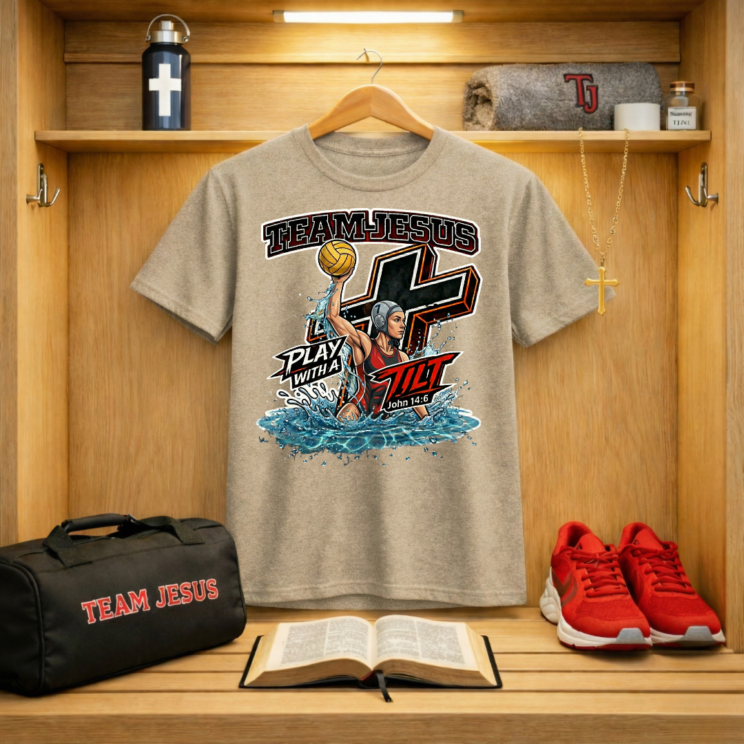 Team Jesus Female Water Polo T-Shirt