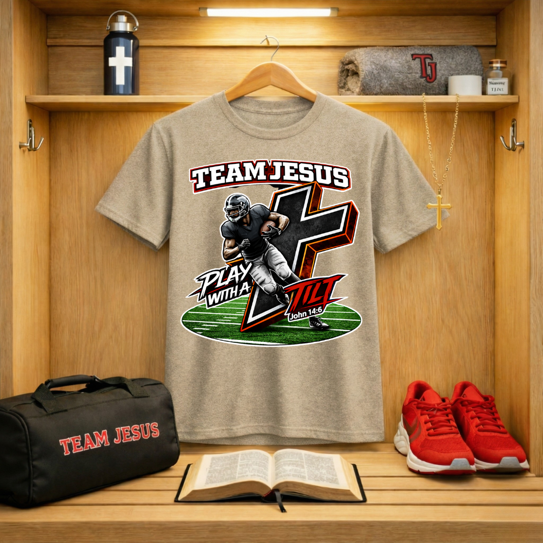 Team Jesus Football T-Shirt
