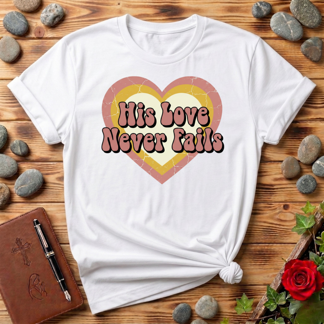 His Love Never Fails T-Shirt